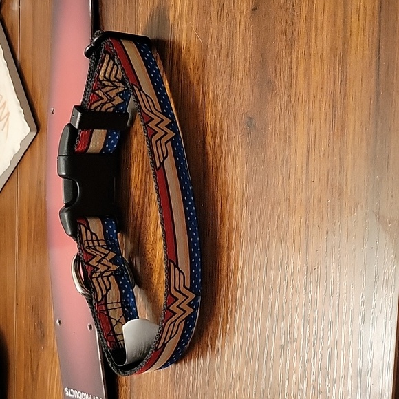 Wonder Woman Dog Collar - Picture 2 of 3